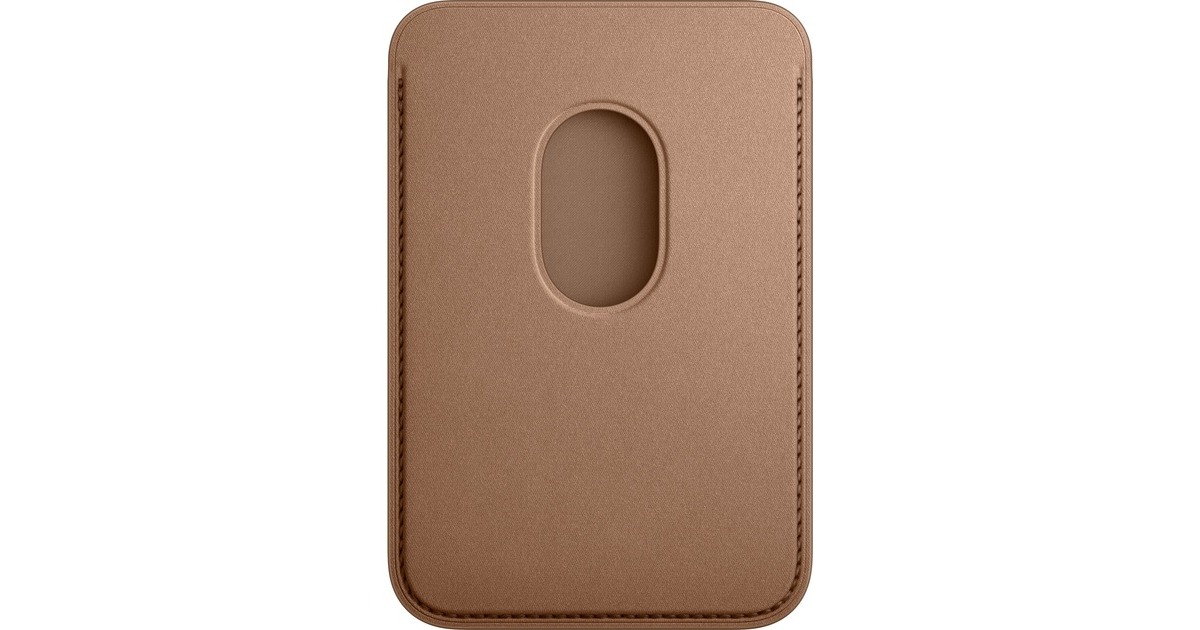 Apple Feingewebe Wallet mit MagSafe, Schutzhülle(taupe)