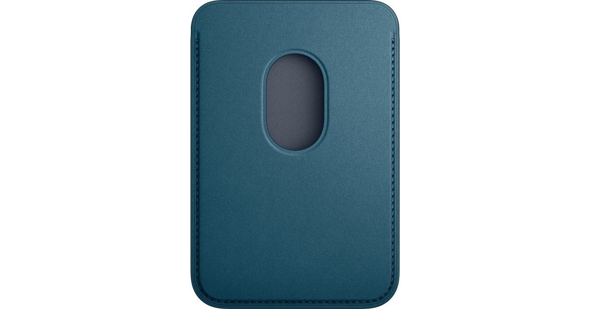 Apple Feingewebe Wallet mit MagSafe, Schutzhülle(blau)