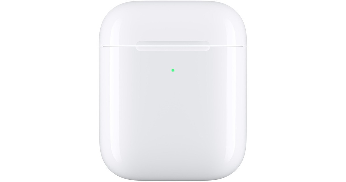 Apple Kabelloses Ladecase, Ladegerät(weiß, Für AirPods)