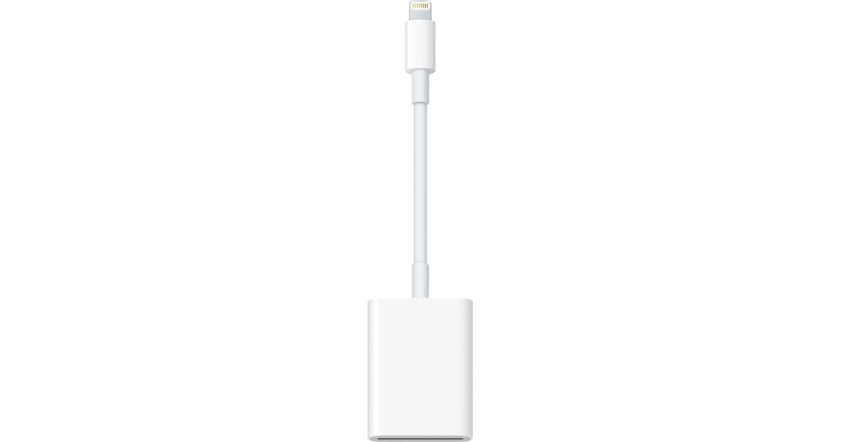 Apple Lightning auf SD-Kartenleser, Adapter(weiß)
