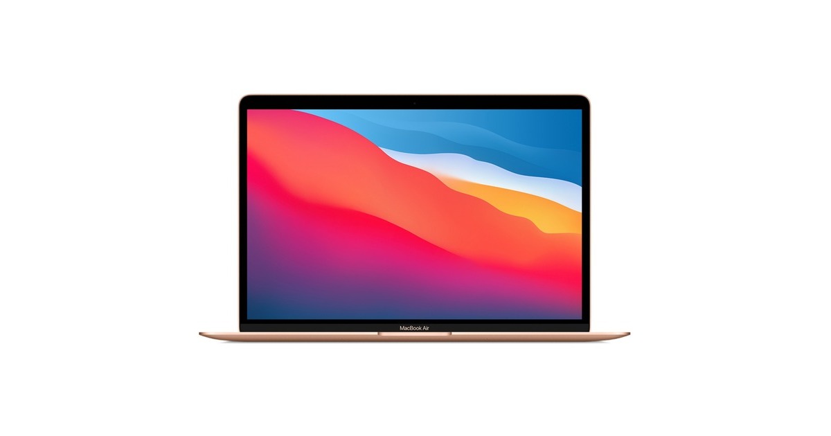 Apple MacBook Air 33,8 cm (13,3") 2020 CTO, Notebook(gold, M1, 7-Core GPU, macOS, Deutsch, 33.8 cm (13.3 Zoll), 256 GB SSD)