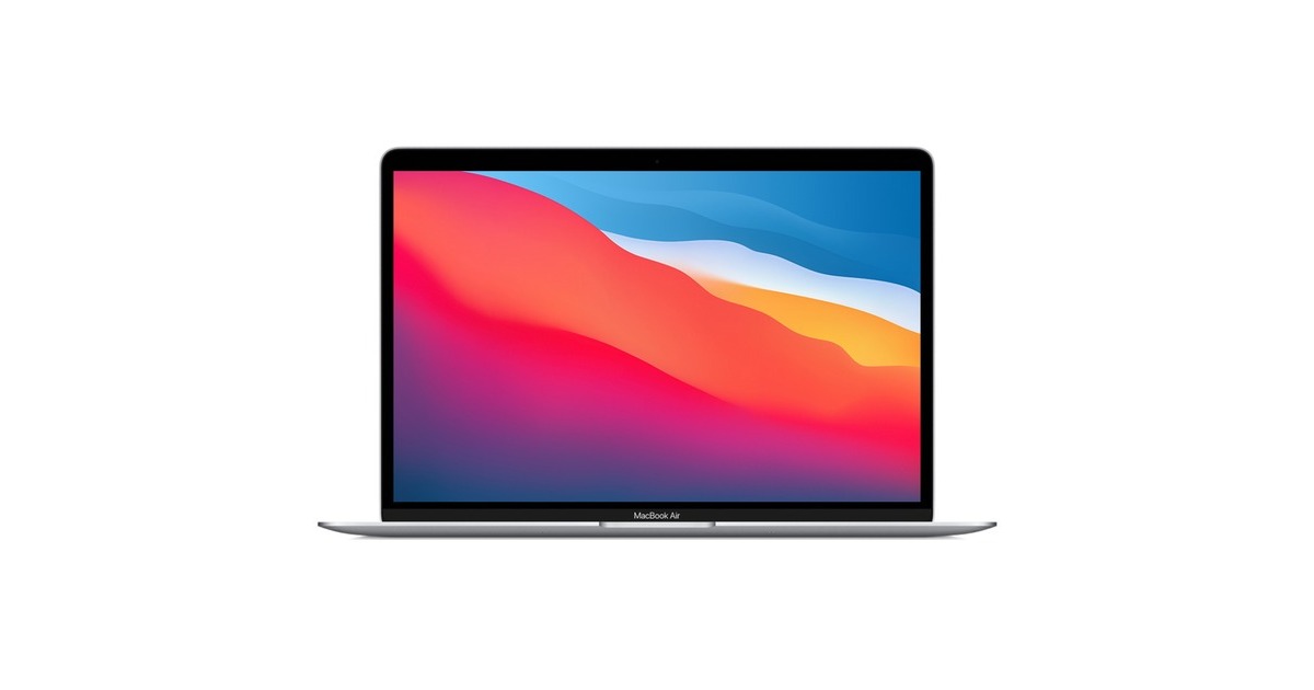 Apple MacBook Air 33,8 cm (13,3") 2020, Notebook(silber, M1, 7-Core GPU, macOS, Deutsch, 33.8 cm (13.3 Zoll), 256 GB SSD)