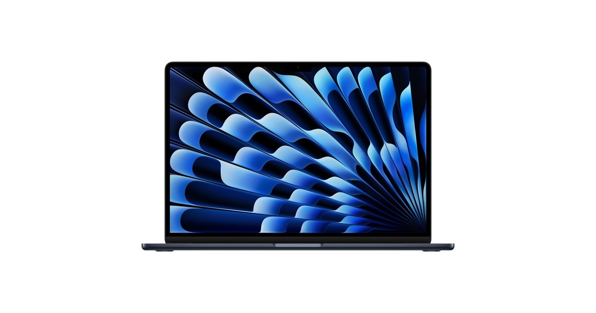 Apple MacBook Air (15") 2023 CTO, Notebook(schwarz, M2, 10-Core GPU, macOS, Griechisch, 38.9 cm (15.3 Zoll), 256 GB SSD)