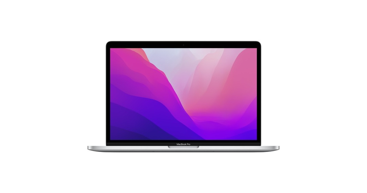 Apple MacBook Pro 33,8 cm (13,3") 2022, Notebook(silber, M2, 10-Core GPU, macOS, Deutsch, 33.8 cm (13.3 Zoll), 512 GB SSD, Outlet)