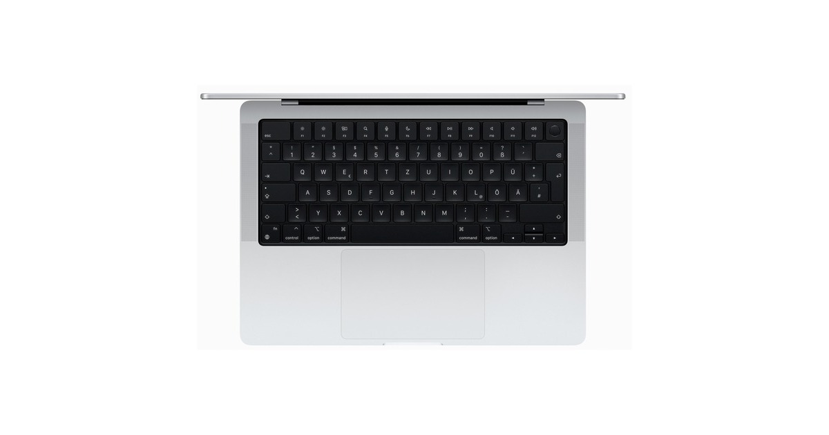 Apple MacBook Pro (14) 2023 CTO, Notebook(silber, M3 10-Core GPU, MacOS, Deutsch, 36 cm (14.2 Zoll) & 120 Hz Display, 512 GB SSD)