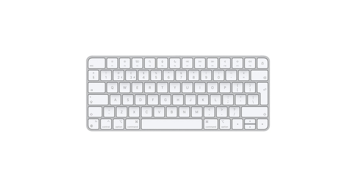 Apple Magic Keyboard, Tastatur(silber/weiß, UK-Layout)