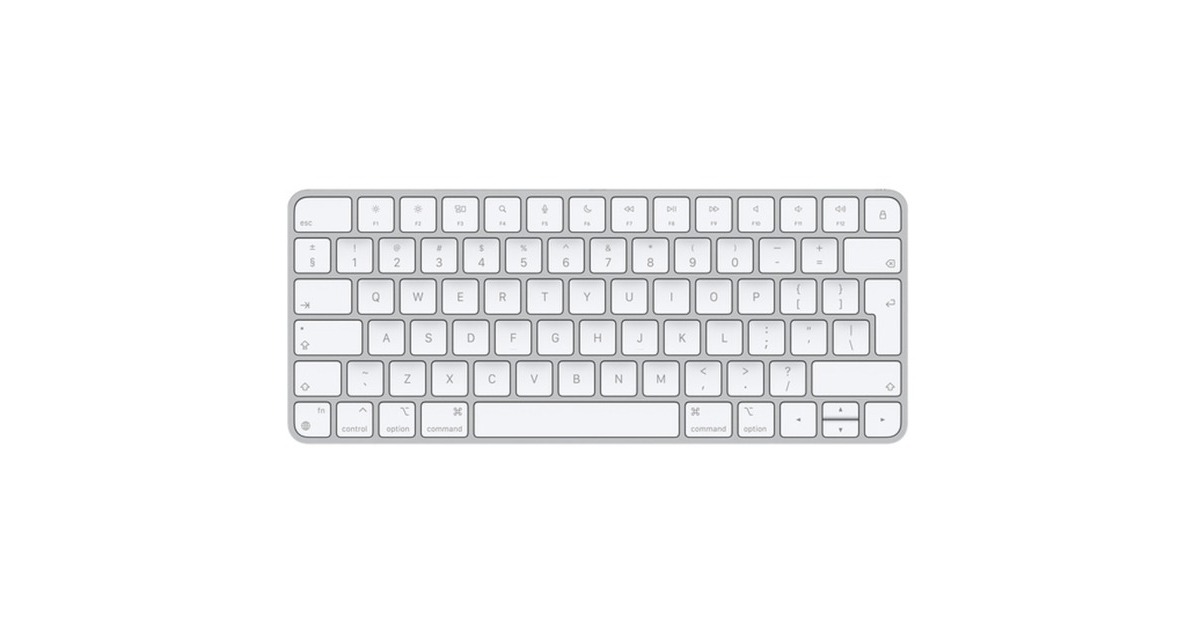 Apple Magic Keyboard, Tastatur(silber/weiß, UK-Layout)