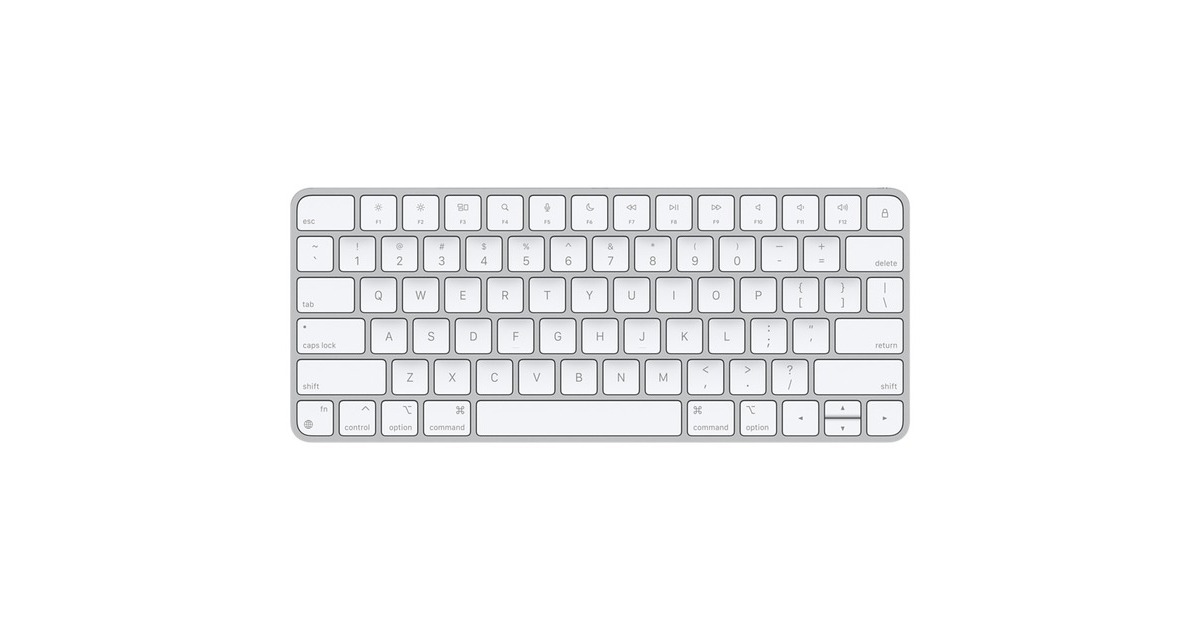 Apple Magic Keyboard, Tastatur(silber/weiß, US-Layout)