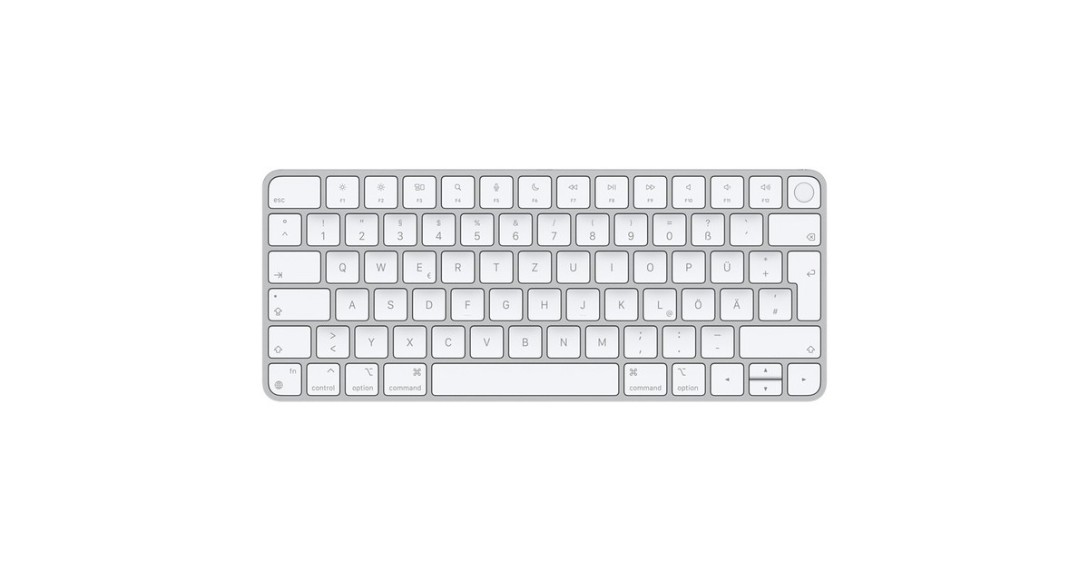 Apple Magic Keyboard mit Touch ID, Tastatur(silber/weiß, DE-Layout, für Mac Modelle mit Apple Chip) Apple Magic Keyboard mit Touch ID, Tastatur(silber/weiß, DE-Layout, für Mac Modelle mit Apple Chip)