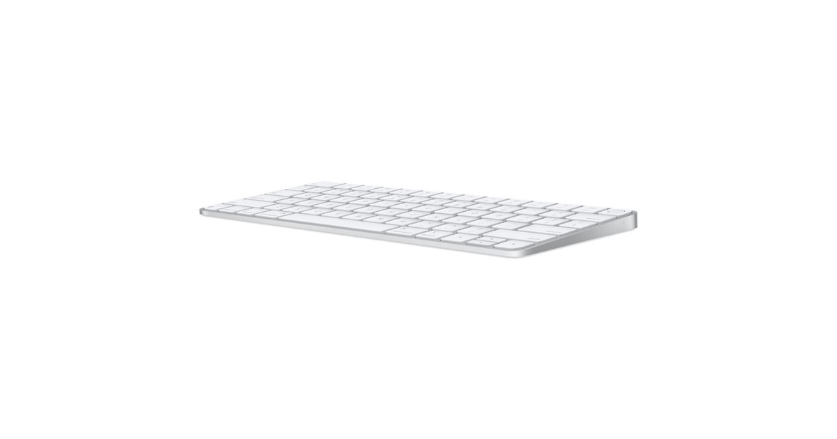 Apple Magic Keyboard mit Touch ID, Tastatur(silber/weiß, DE-Layout, für Mac Modelle mit Apple Chip)