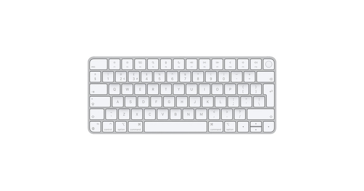 Apple Magic Keyboard mit Touch ID, Tastatur(silber/weiß, UK-Layout, für Mac Modelle mit Apple Chip) Apple Magic Keyboard mit Touch ID, Tastatur(silber/weiß, UK-Layout, für Mac Modelle mit Apple Chip)
