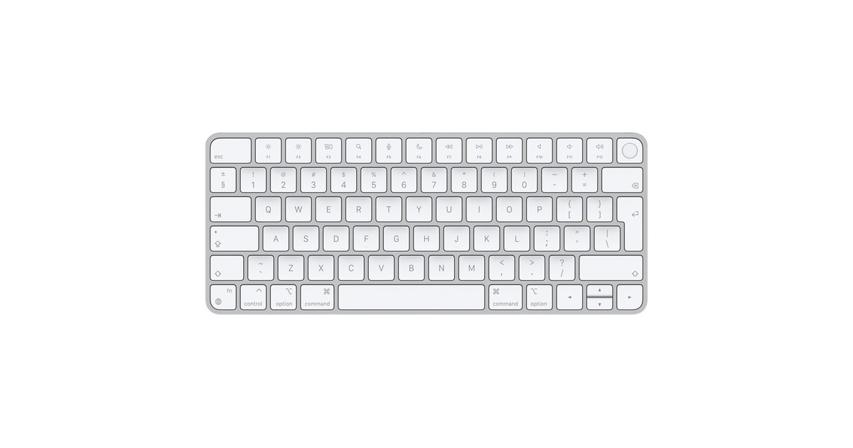 Apple Magic Keyboard mit Touch ID, Tastatur(silber/weiß, UK-Layout, für Mac Modelle mit Apple Chip) Apple Magic Keyboard mit Touch ID, Tastatur(silber/weiß, UK-Layout, für Mac Modelle mit Apple Chip)