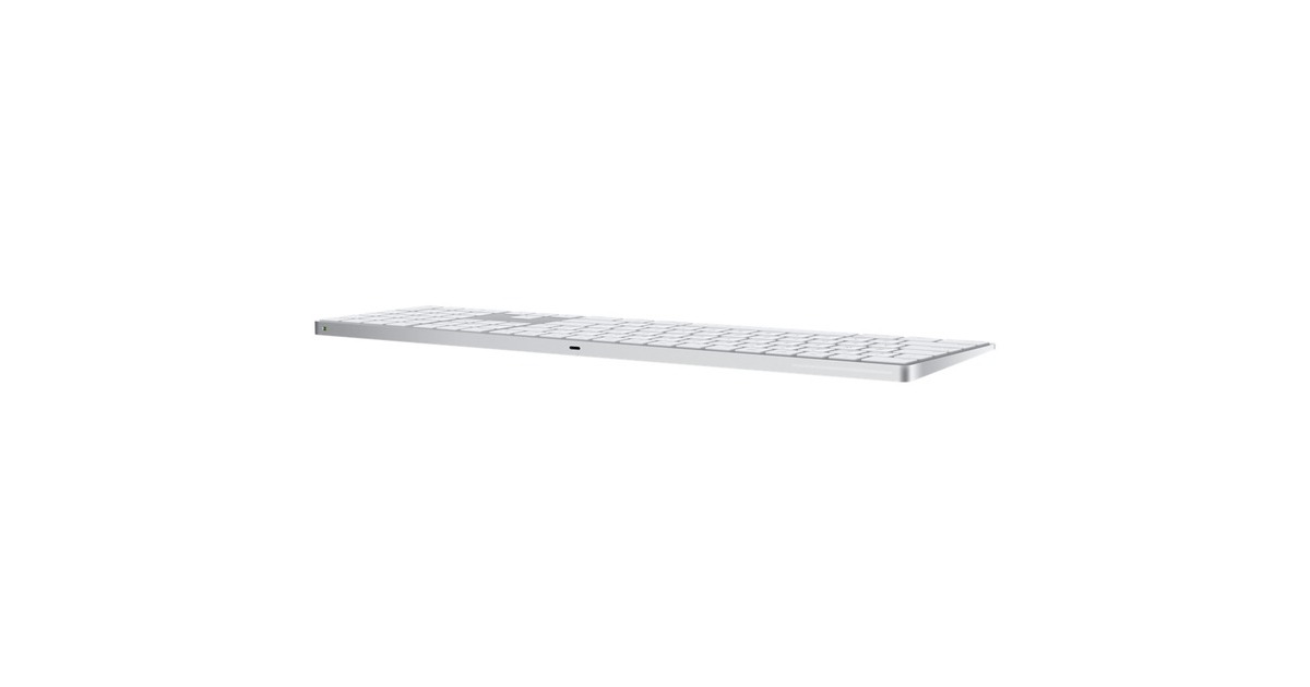 Apple Magic Keyboard mit Touch ID und Ziffernblock, Tastatur(silber/weiß, ES-Layout, 5er-Pack, für Mac Modelle mit Apple Chip)