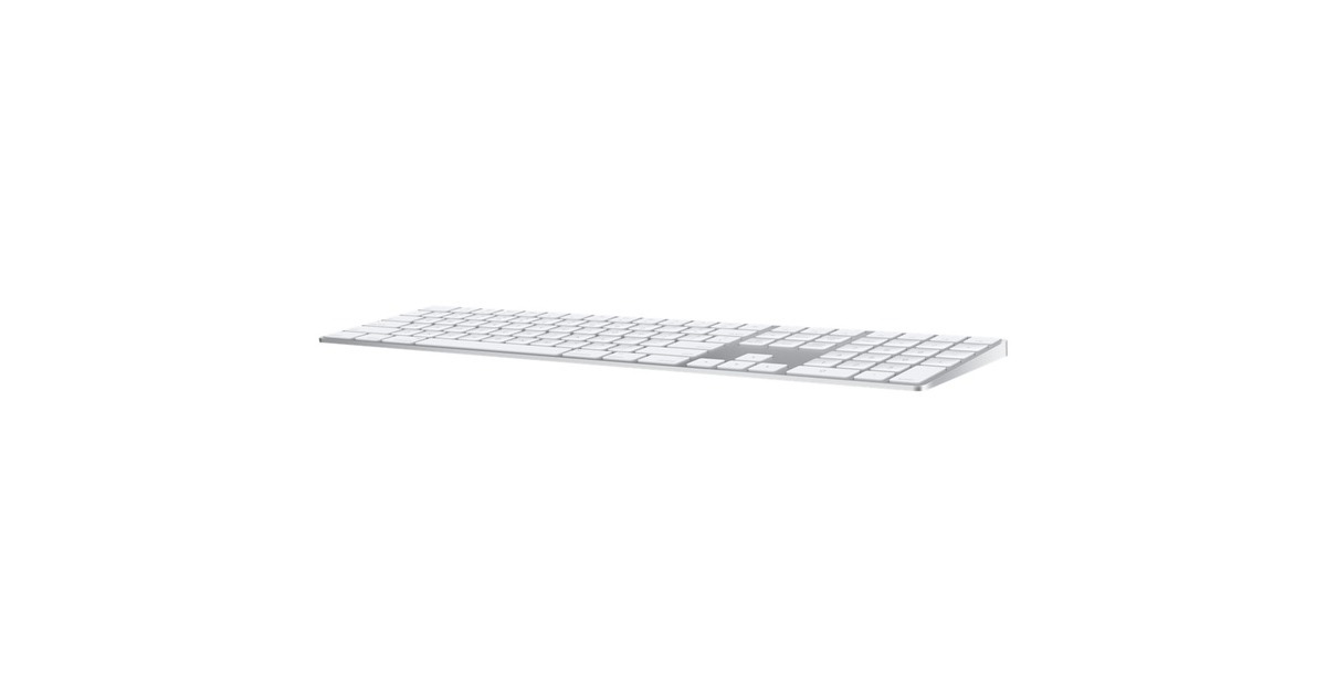 Apple Magic Keyboard mit Touch ID und Ziffernblock, Tastatur(silber/weiß, ES-Layout, 5er-Pack, für Mac Modelle mit Apple Chip)