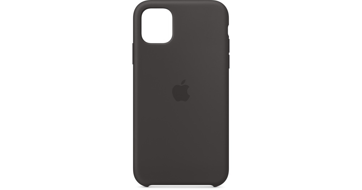 Apple Silikon Case, Handyhülle(schwarz, iPhone 11)