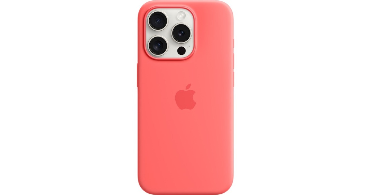 Apple Silikon Case mit MagSafe, Handyhülle(hellrot, iPhone 15 Pro) Apple Silikon Case mit MagSafe, Handyhülle(hellrot, iPhone 15 Pro)