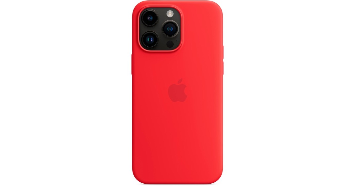 Apple Silikon Case mit MagSafe, Handyhülle(rot, (PRODUCT)RED, iPhone 14 Pro Max) Apple Silikon Case mit MagSafe, Handyhülle(rot, (PRODUCT)RED, iPhone 14 Pro Max)