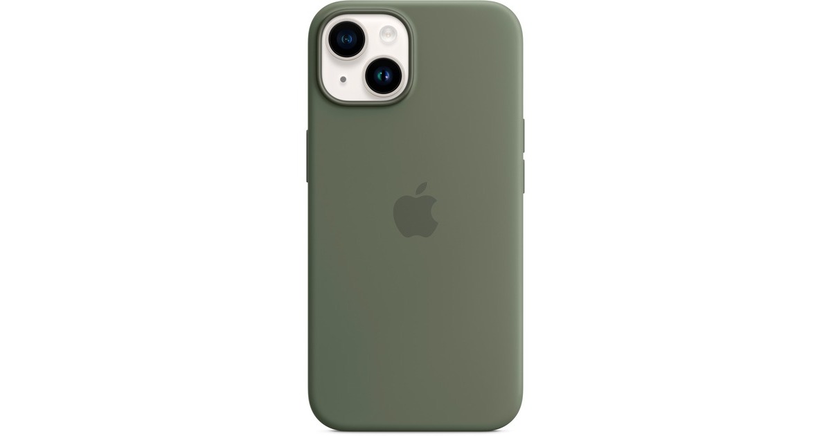 Apple Silikon Case mit MagSafe, Handyhülle(olivgrün, Olive, iPhone 14) Apple Silikon Case mit MagSafe, Handyhülle(olivgrün, Olive, iPhone 14)