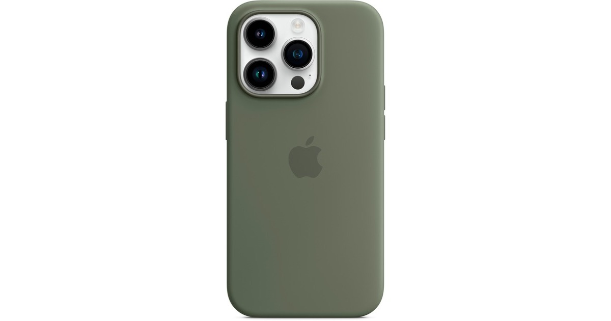 Apple Silikon Case mit MagSafe, Handyhülle(olivgrün, Oliv, iPhone 14 Pro) Apple Silikon Case mit MagSafe, Handyhülle(olivgrün, Oliv, iPhone 14 Pro)