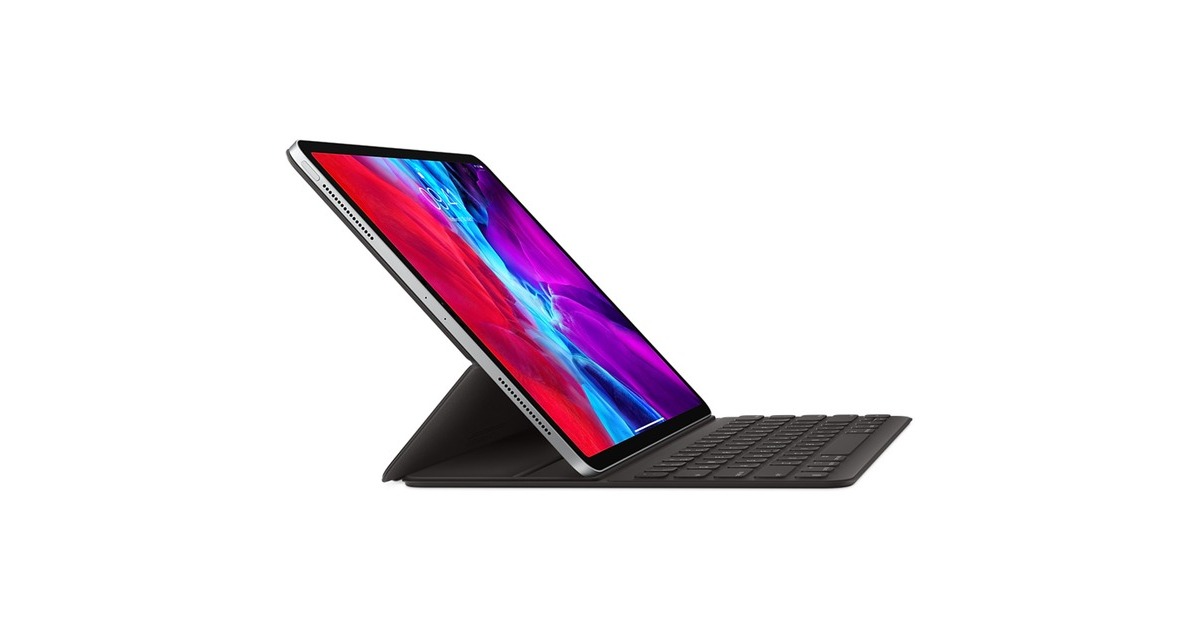 Apple Smart Keyboard Folio für das 12,9" iPad Pro (6. Generation), Tastatur(schwarz, DE-Layout, Rubberdome)