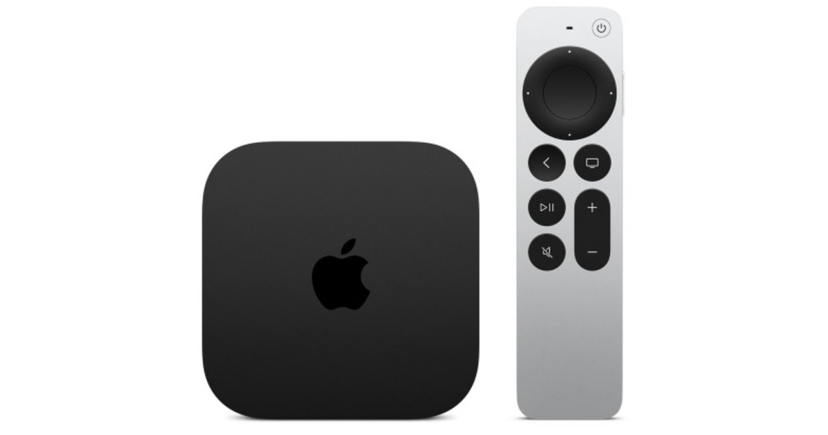 Apple TV 4K (3.Generation), Streaming-Client(schwarz, 128 GB)