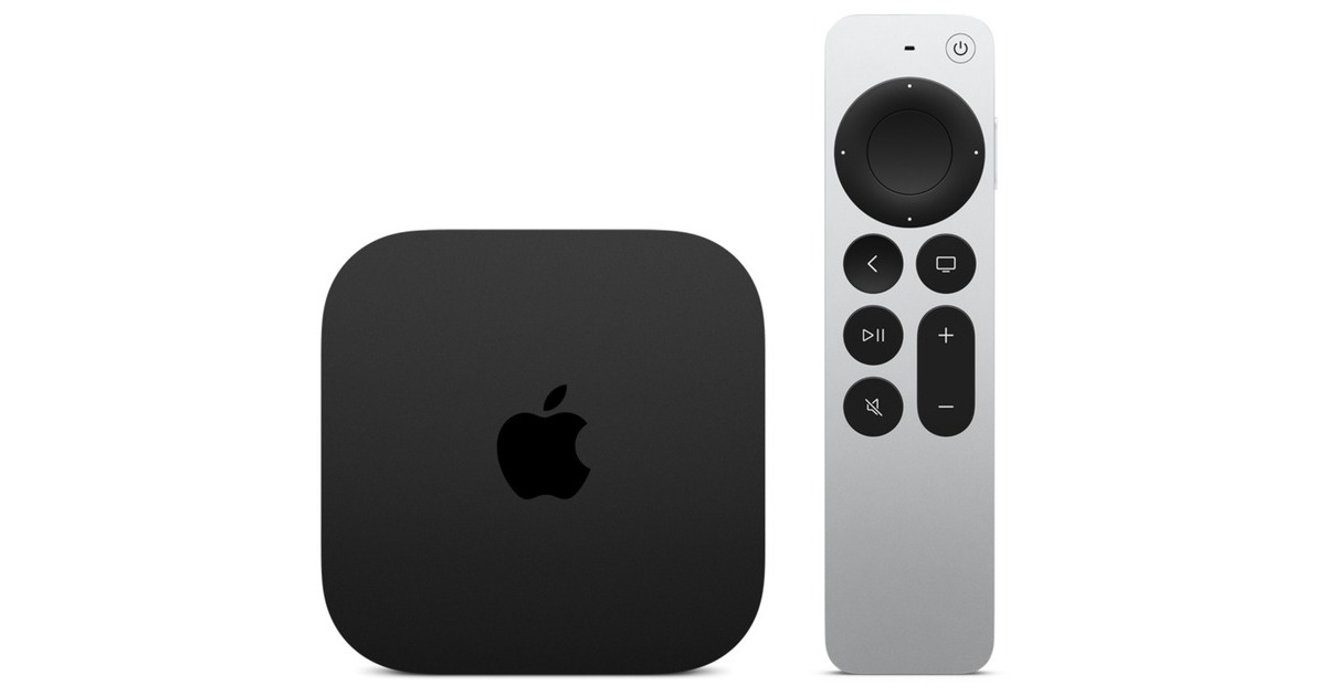 Apple TV 4K (3.Generation), Streaming-Client(schwarz, 64 GB)