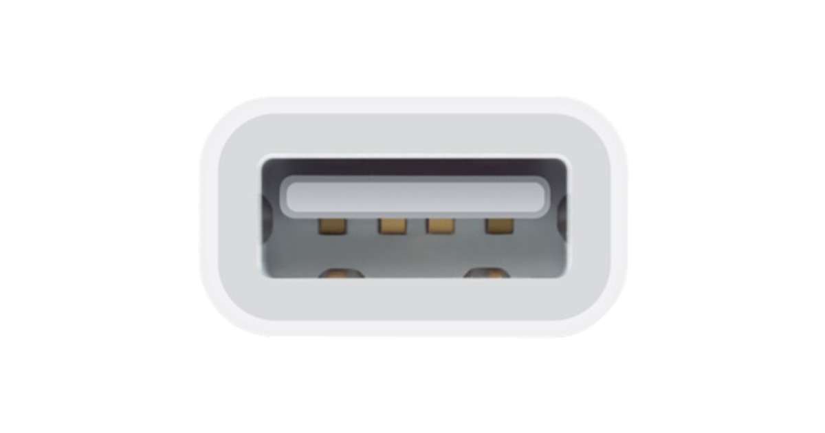 USB-A Buchse(weiß, Kamera-Adapter)