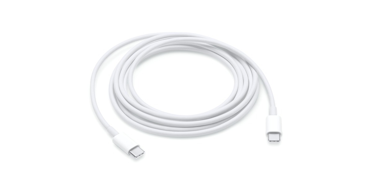 USB-C Stecker(weiß, 2 Meter)