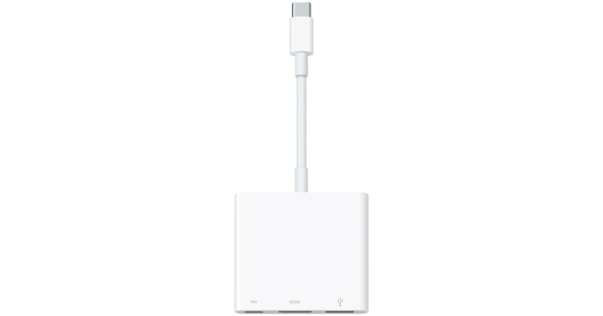 USB-A + USB-C + HDMI-Buchse, USB-Hub(weiß)