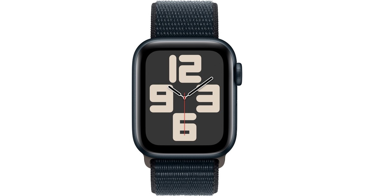 Apple Watch SE (2023), Smartwatch(dunkelblau/dunkelblau, 40 mm, Sport Loop, Aluminium) Apple Watch SE (2023), Smartwatch(dunkelblau/dunkelblau, 40 mm, Sport Loop, Aluminium)