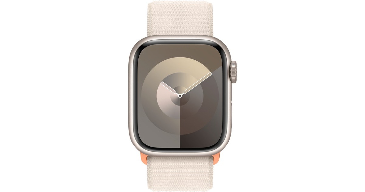 Apple Watch Series 9, Smartwatch(Polarstern, Aluminium, 41 mm, Sport Loop, Cellular) Apple Watch Series 9, Smartwatch(Polarstern, Aluminium, 41 mm, Sport Loop, Cellular)