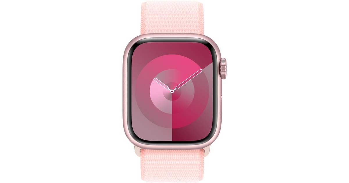 Apple Watch Series 9, Smartwatch(rosa/rosé, Aluminium, 41 mm, Sport Loop, Cellular) Apple Watch Series 9, Smartwatch(rosa/rosé, Aluminium, 41 mm, Sport Loop, Cellular)