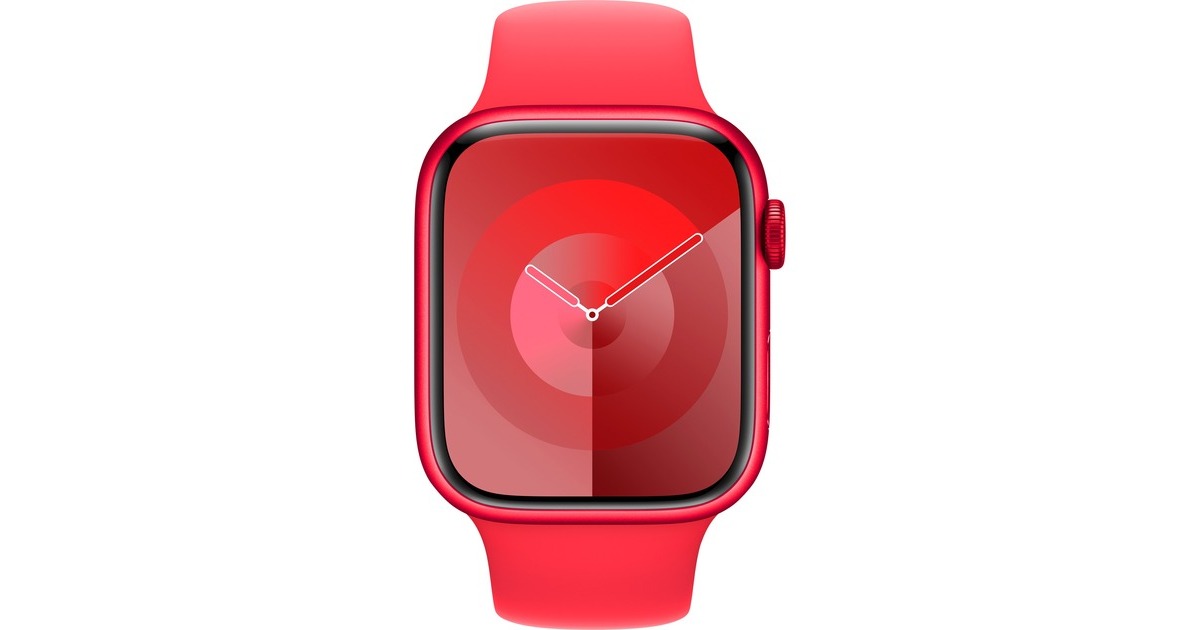 Apple Watch Series 9, Smartwatch(rot/rot, Aluminium, 45 mm, Sportarmband, Cellular) Apple Watch Series 9, Smartwatch(rot/rot, Aluminium, 45 mm, Sportarmband, Cellular)