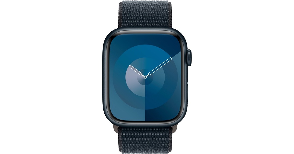 Apple Watch Series 9, Smartwatch(dunkelblau/dunkelblau, Aluminium, 45 mm, Sport Loop, Cellular) Apple Watch Series 9, Smartwatch(dunkelblau/dunkelblau, Aluminium, 45 mm, Sport Loop, Cellular)