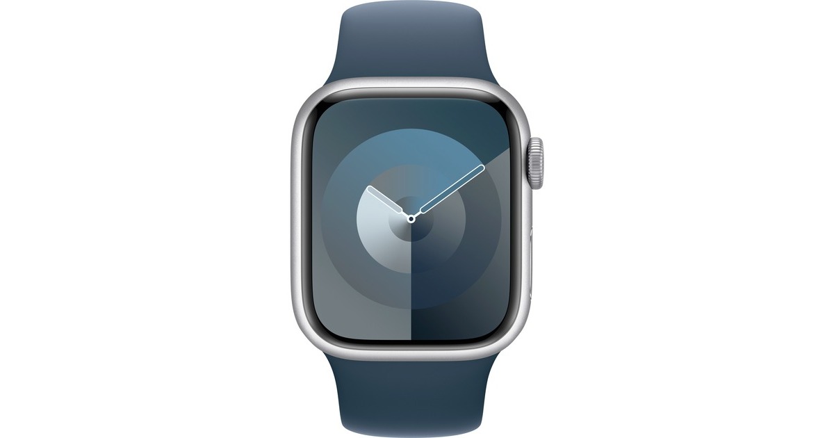 Apple Watch Series 9, Smartwatch(silber/blau, Aluminium, 41 mm, Sportarmband) Apple Watch Series 9, Smartwatch(silber/blau, Aluminium, 41 mm, Sportarmband)