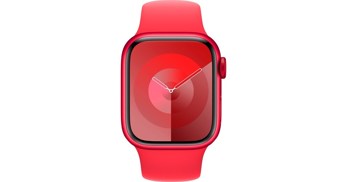 Apple Watch Series 9, Smartwatch(rot/rot, Aluminium, 41 mm, Sportarmband) Apple Watch Series 9, Smartwatch(rot/rot, Aluminium, 41 mm, Sportarmband)