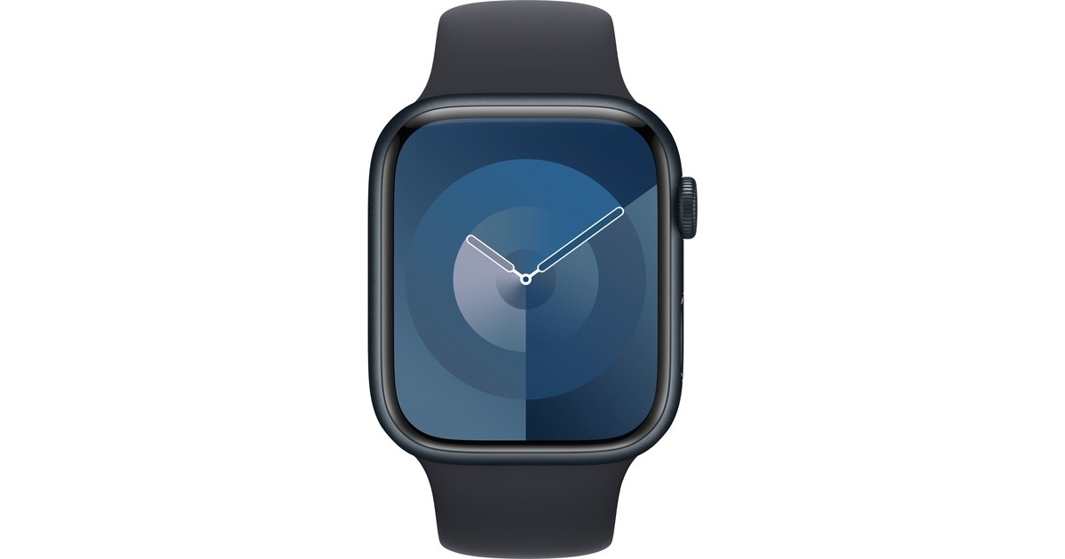Apple Watch Series 9, Smartwatch(dunkelblau/dunkelblau, Aluminium, 45 mm, Sportarmband) Apple Watch Series 9, Smartwatch(dunkelblau/dunkelblau, Aluminium, 45 mm, Sportarmband)