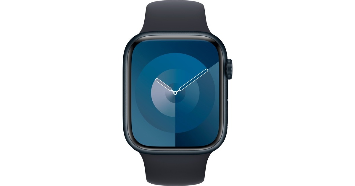 Apple Watch Series 9, Smartwatch(dunkelblau/dunkelblau, Aluminium, 45 mm, Sportarmband) Apple Watch Series 9, Smartwatch(dunkelblau/dunkelblau, Aluminium, 45 mm, Sportarmband)