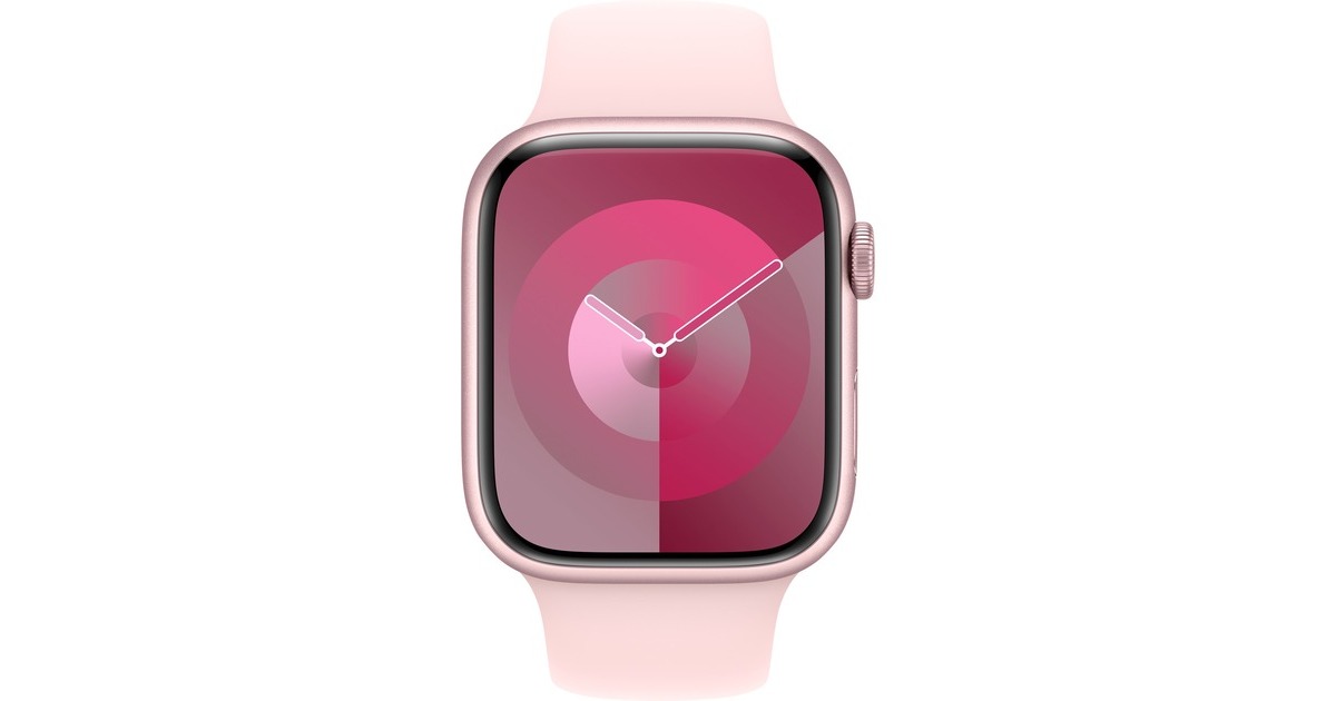 Apple Watch Series 9, Smartwatch(rosa/rosé, Aluminium, 45 mm, Sportarmband) Apple Watch Series 9, Smartwatch(rosa/rosé, Aluminium, 45 mm, Sportarmband)