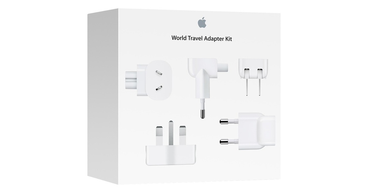 Apple World Travel Adapter Kit(weiß)
