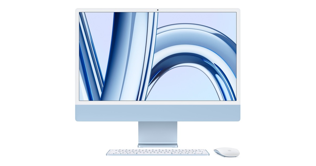 Apple iMac 59,62 cm (24") M3 2023 CTO, MAC-System(blau/hellblau, macOS, Deutsch) Apple iMac 59,62 cm (24") M3 2023 CTO, MAC-System(blau/hellblau, macOS, Deutsch)