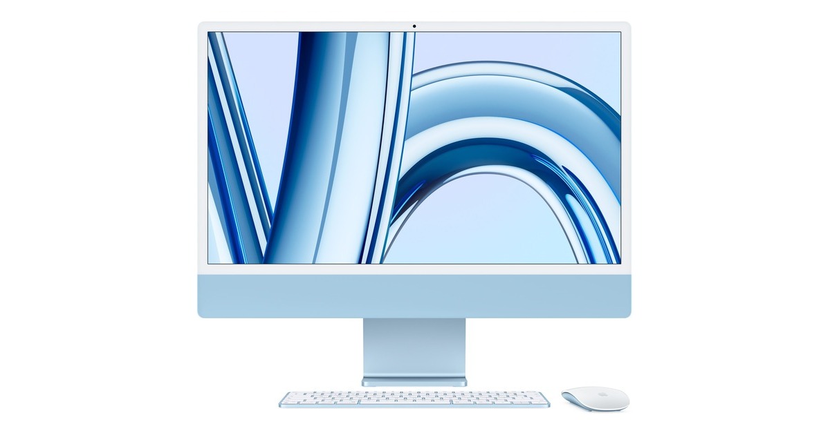 Apple iMac 59,62 cm (24") M3 2023, MAC-System(blau/hellblau, macOS, Deutsch) Apple iMac 59,62 cm (24") M3 2023, MAC-System(blau/hellblau, macOS, Deutsch)