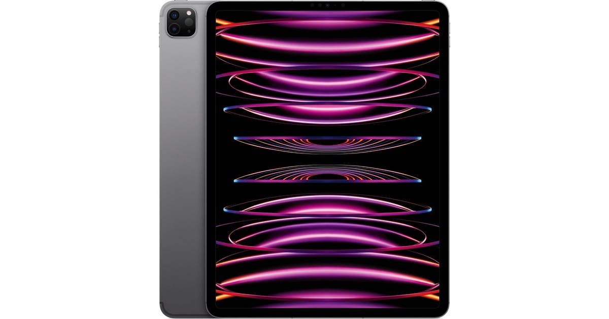 Apple iPad Pro 12,9" (2 TB), Tablet-PC(grau, 5G, Gen 6 / 2022)