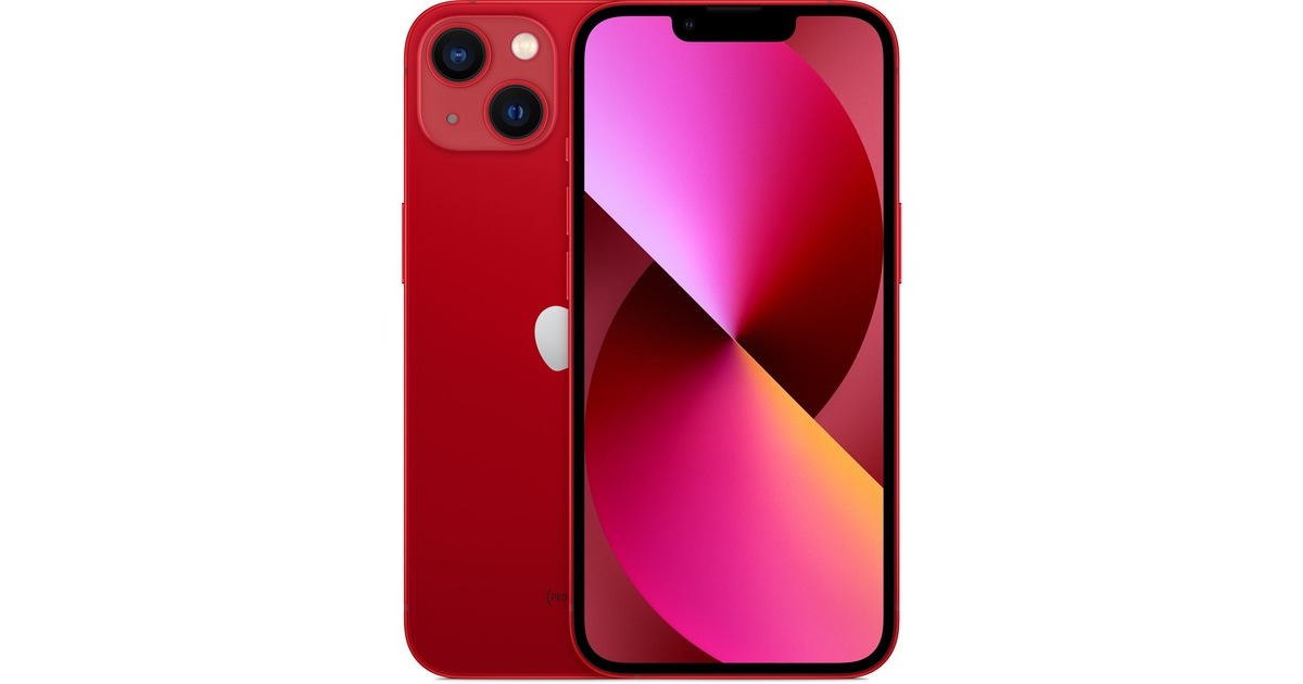 Apple iPhone 13 128GB, Handy(Product Red, iOS)