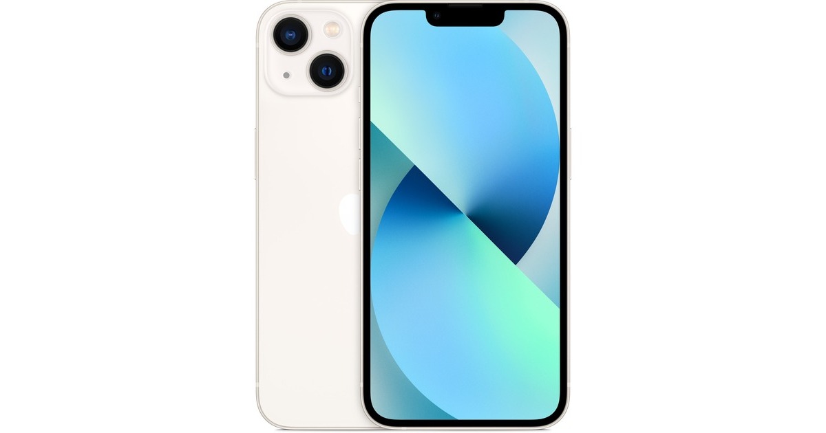 Apple iPhone 13 128GB, Handy(Polarstern, iOS, NON DEP)