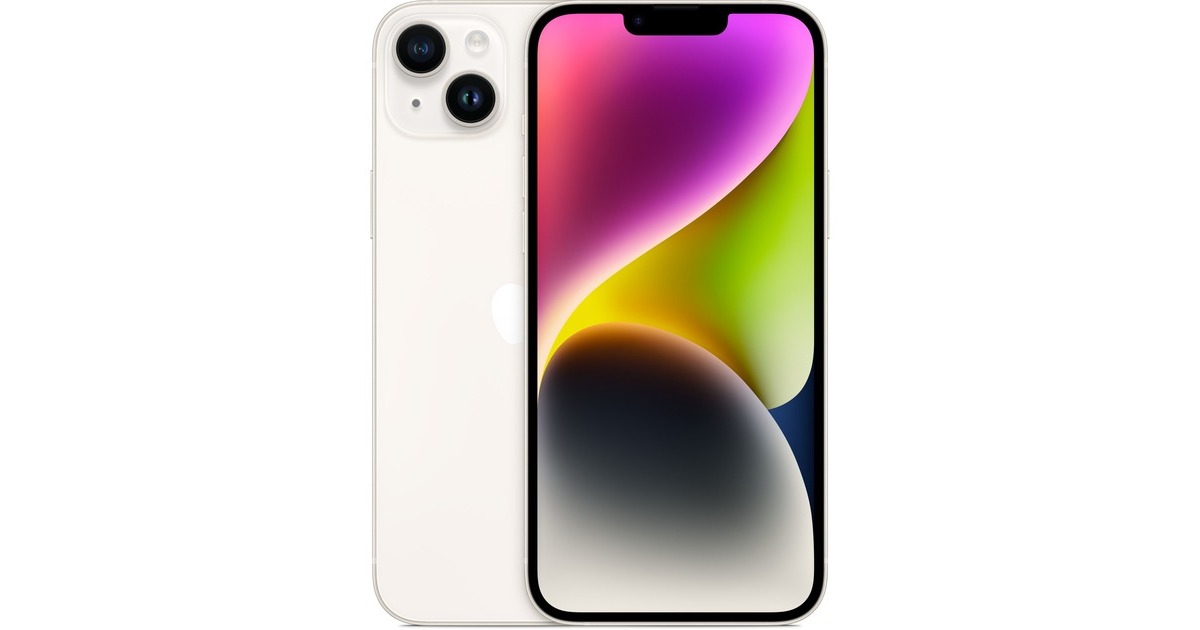 Apple iPhone 14 Plus 256GB, Handy(Polarstern, iOS, NON DEP)