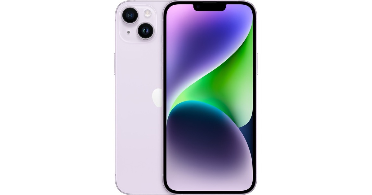 Apple iPhone 14 Plus 512GB, Handy(Violett, iOS)
