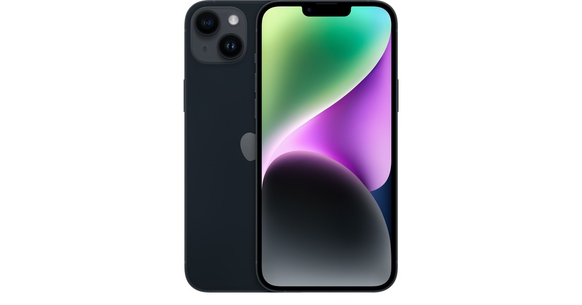 Apple iPhone 14 Plus 512GB, Handy(Mitternacht, iOS)