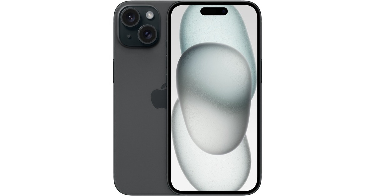 Apple iPhone 15 128GB, Handy(Schwarz, iOS, NON DEP)