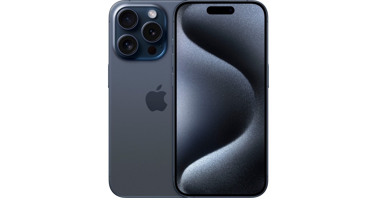 Apple iPhone 15 Pro 512GB, Handy(Titan Blau, iOS)